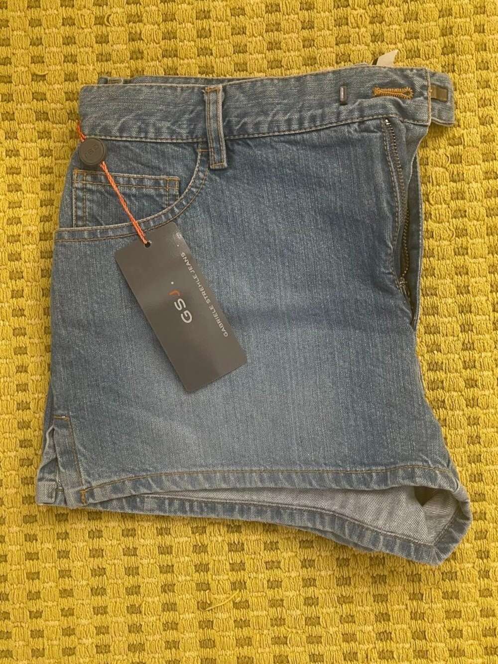 NWT GSJ Denim Shorts, Size 44 (US 8), Light Wash